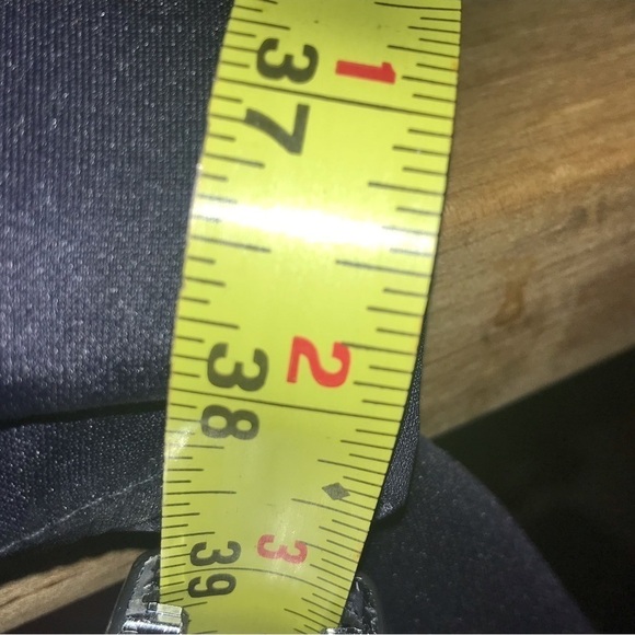 True Violet Ruffle Strapless One Arm Stretch Black MIDI Dress 16 - Picture 8 of 8